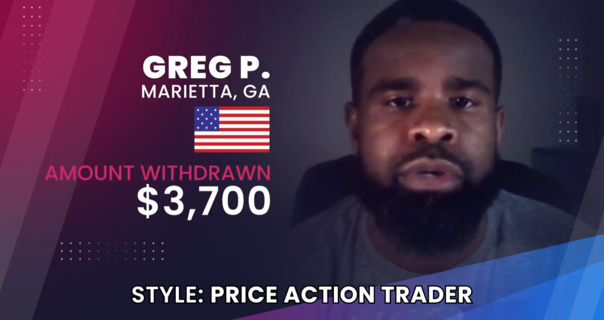 OneUp Trader funded trader program funded trader interview Greg