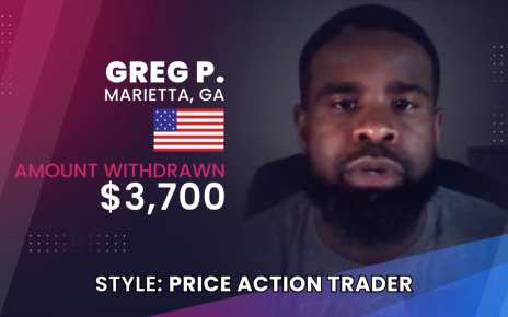 OneUp Trader funded trader program funded trader interview Greg