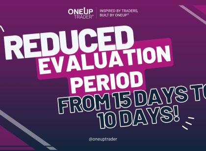 oneup trader funded trader program 10 days to funding