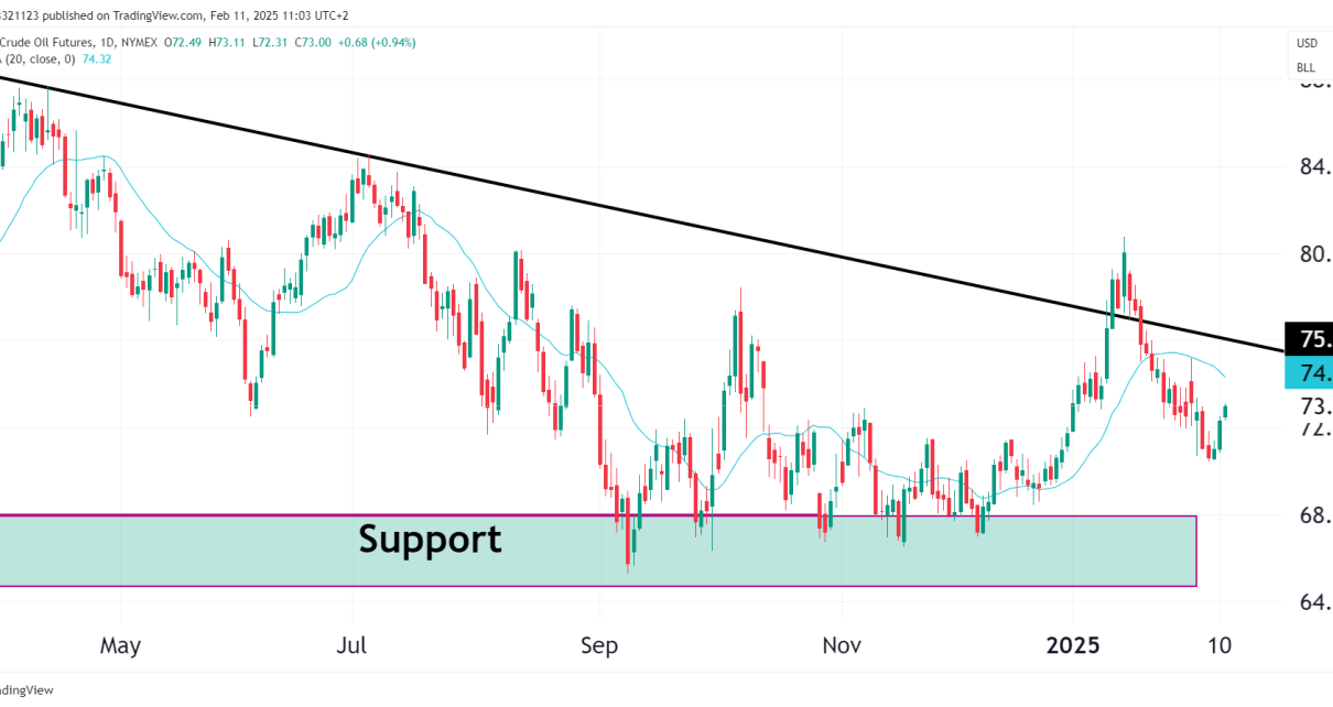 Crude oil technical analysis