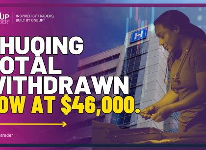funded trader withdraws at oneup trader funded trader program