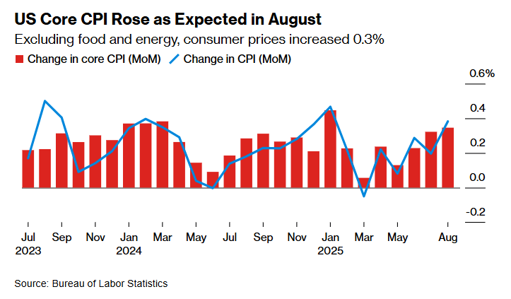 US core CPI (Source: Bureau of Labor Statistics)