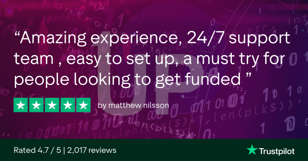 Amazing experience, customer support OneUp Trader