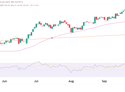 dow jones daily chart