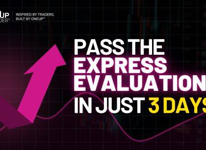 express evaluation oneup trader funded trader program