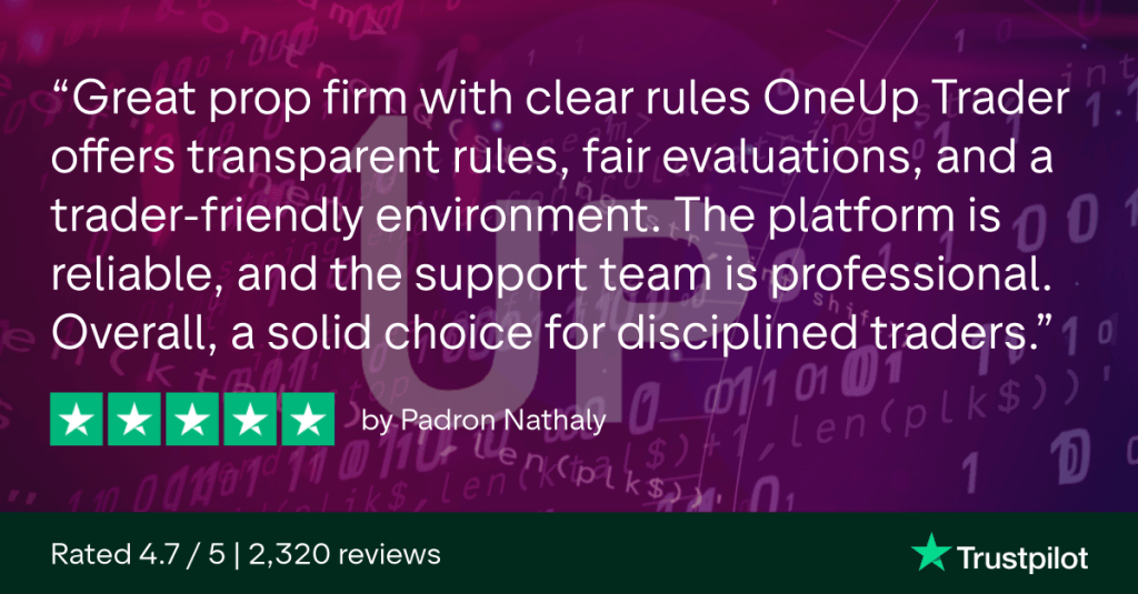 Trustpilot review oneup trader