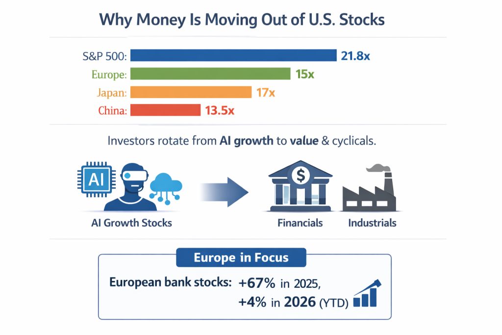 US Equities Market Outflow