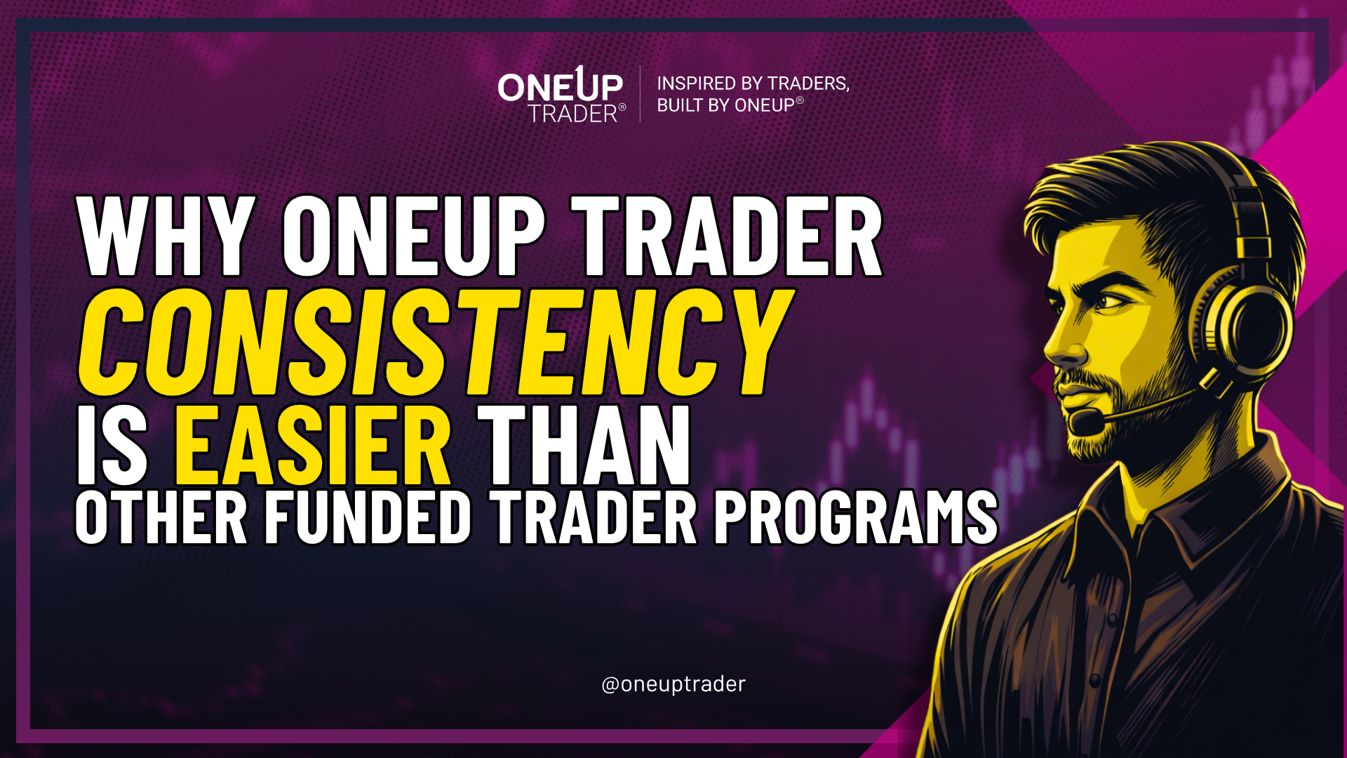 Why OneUp Trader Consistency Is Easier Than Other Funded Trader Programs