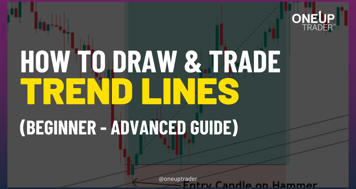 how to draw trend lines oneup trader funded trader program