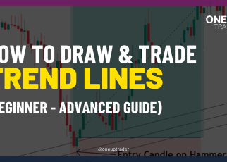 how to draw trend lines oneup trader funded trader program