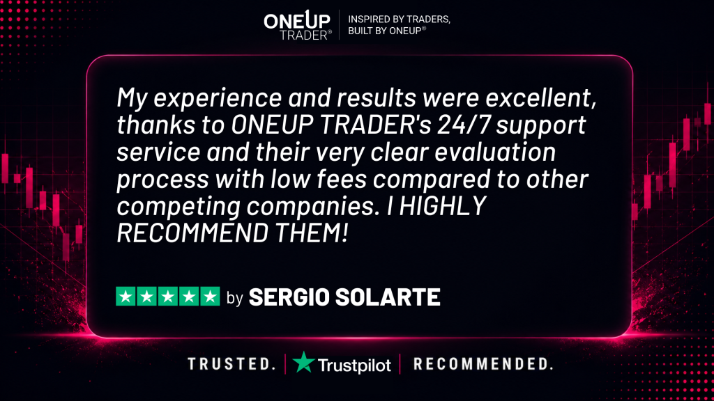 OneUp Trader trader experience trust pilot