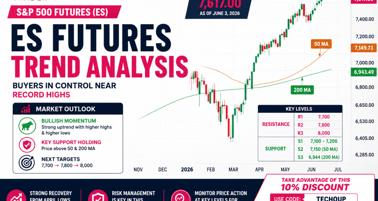 s&p 500 technical analysis funded trader program