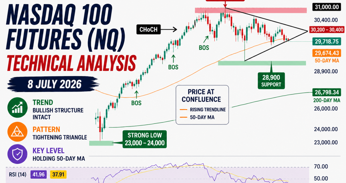 nasdaq futures technical analysis
