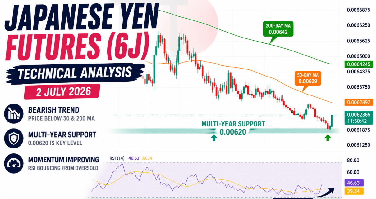 6J technical analysis chart