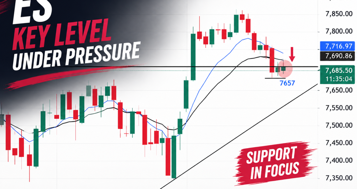 ES technical analysis trading