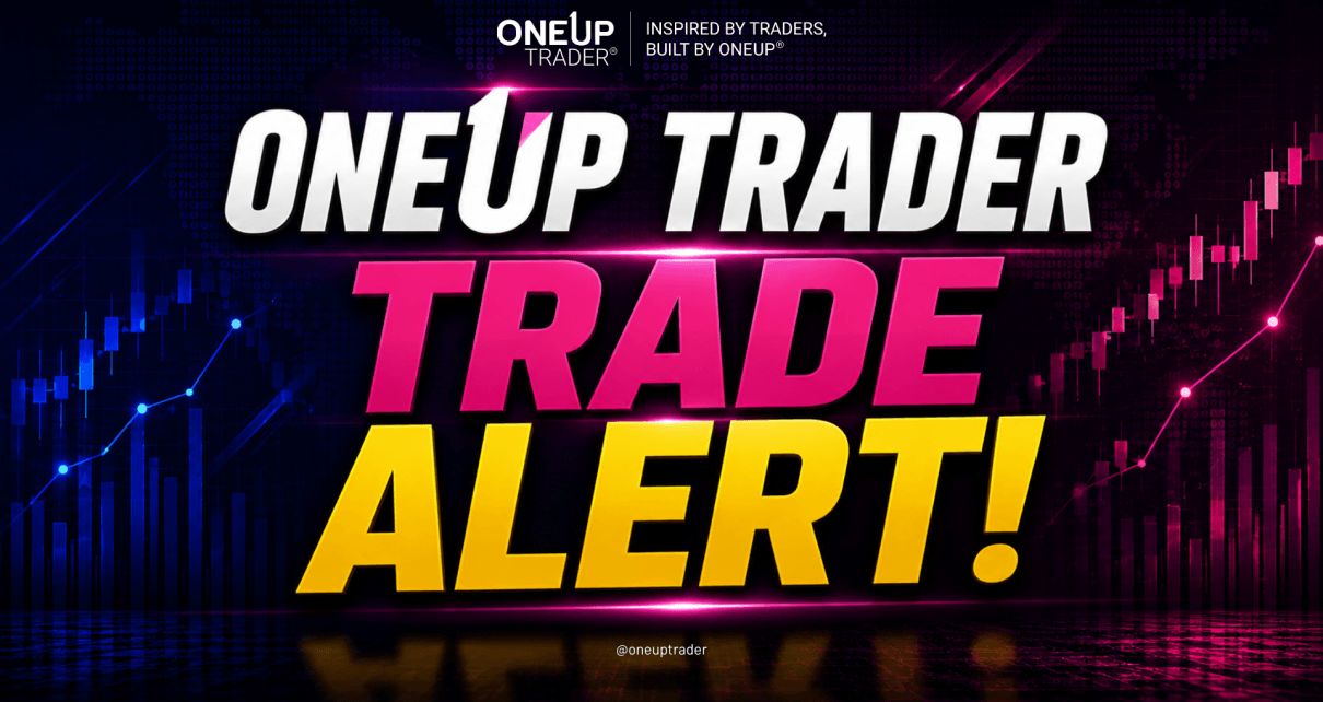 oneup trader trade alert NQ