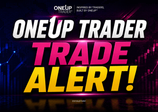 oneup trader trade alert NQ