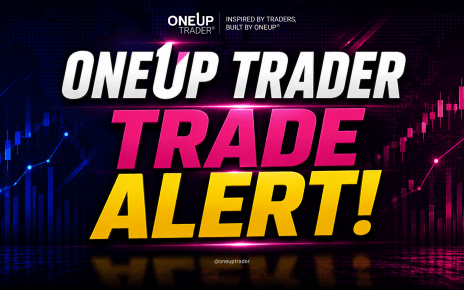 oneup trader trade alert NQ
