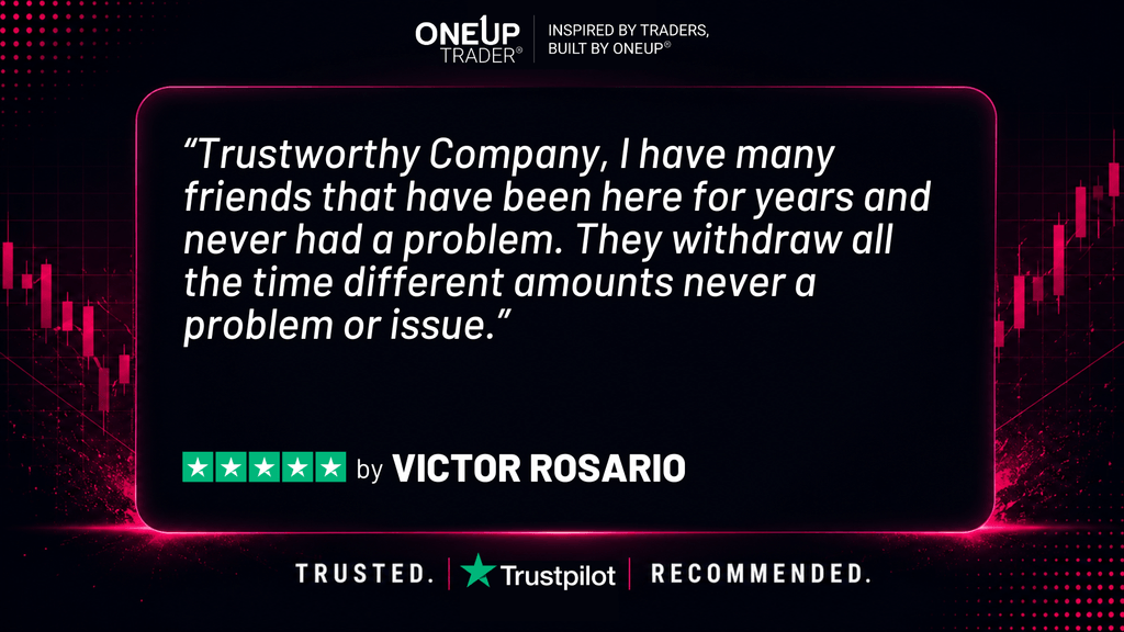 trust pilot review for oneup trader